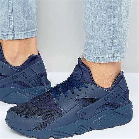 nike hurache donker blauw|Nike Huarache foot locker.